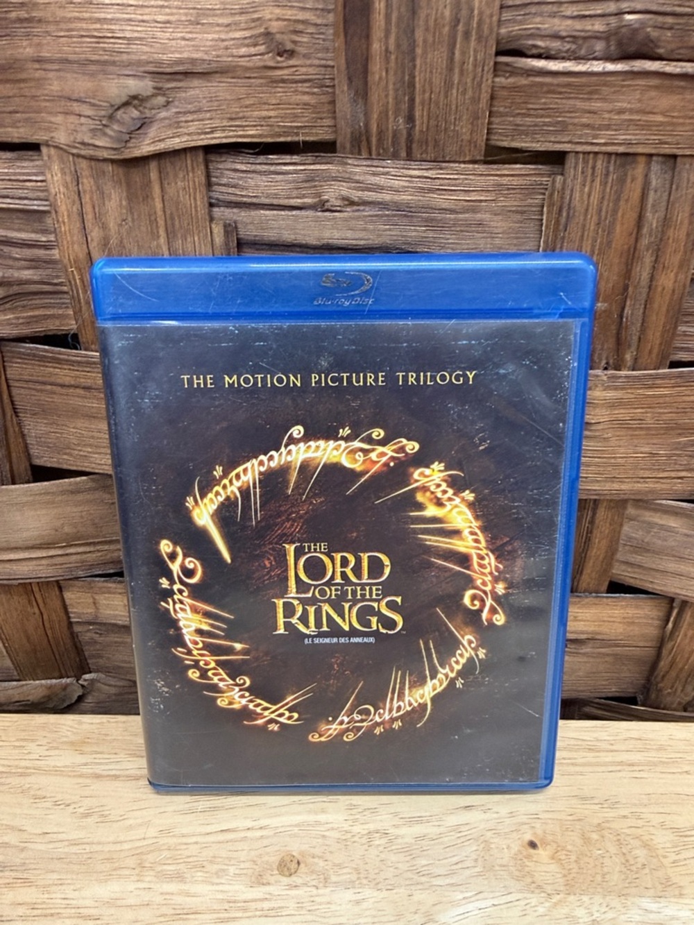 The Lord of the Rings Motion Picture Trilogy - Black & Gold Blu-ray